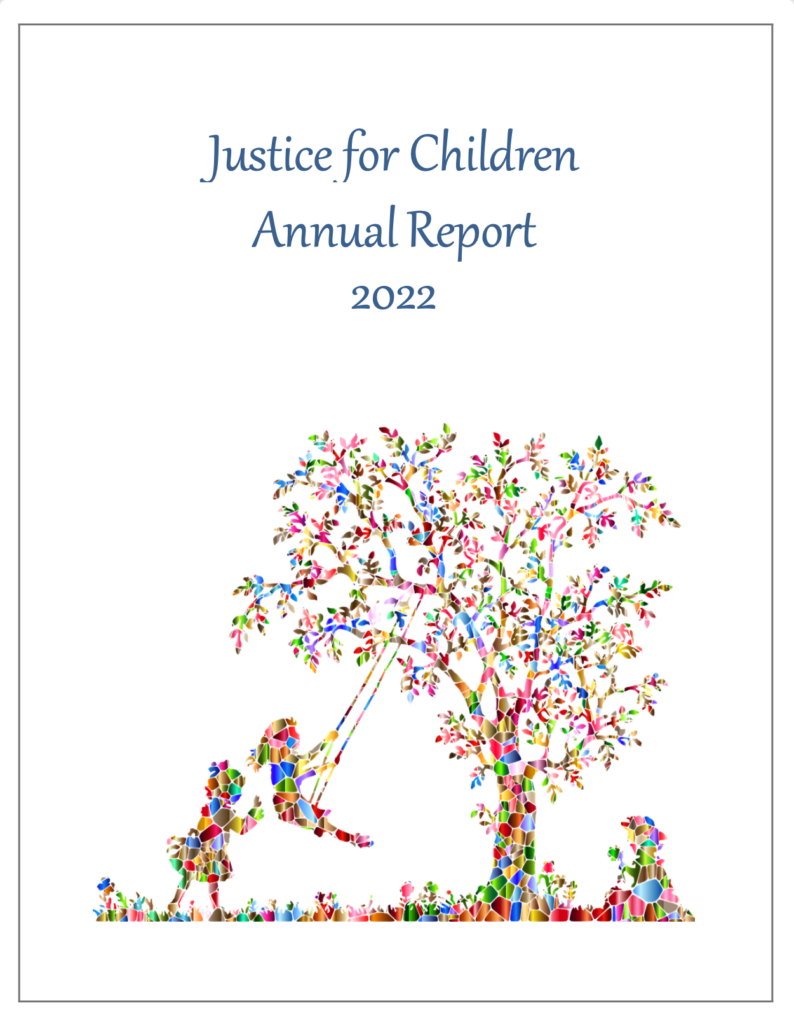 justice for children charity annual report